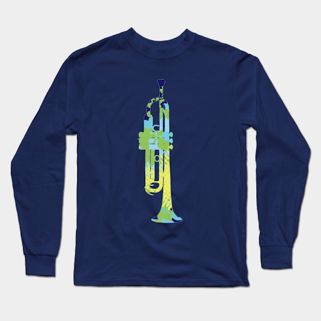 Go Lightly Trumpet Long Sleeve T-Shirt by Kenjy737